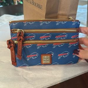 Dooney and Bourke buffalo bills wristlet